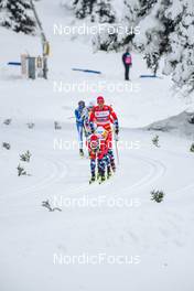 29.01.2023, Les Rousses, France (FRA): Johannes Hoesflot Klaebo (NOR) - FIS world cup cross-country, mass, Les Rousses (FRA). www.nordicfocus.com. © Authamayou/NordicFocus. Every downloaded picture is fee-liable.