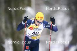29.01.2023, Les Rousses, France (FRA): Janosch Brugger (GER) - FIS world cup cross-country, mass, Les Rousses (FRA). www.nordicfocus.com. © Thibaut/NordicFocus. Every downloaded picture is fee-liable.