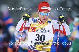 29.01.2023, Les Rousses, France (FRA): Roman Furger (SUI) - FIS world cup cross-country, mass, Les Rousses (FRA). www.nordicfocus.com. © Thibaut/NordicFocus. Every downloaded picture is fee-liable.