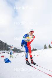 29.01.2023, Les Rousses, France (FRA): Simon Vuillet (FRA) - FIS world cup cross-country, mass, Les Rousses (FRA). www.nordicfocus.com. © Authamayou/NordicFocus. Every downloaded picture is fee-liable.