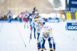 29.01.2023, Les Rousses, France (FRA): Jonna Sundling (SWE) - FIS world cup cross-country, mass, Les Rousses (FRA). www.nordicfocus.com. © Thibaut/NordicFocus. Every downloaded picture is fee-liable.