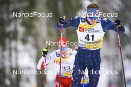 29.01.2023, Les Rousses, France (FRA): Zak Ketterson (USA) - FIS world cup cross-country, mass, Les Rousses (FRA). www.nordicfocus.com. © Thibaut/NordicFocus. Every downloaded picture is fee-liable.