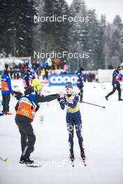 29.01.2023, Les Rousses, France (FRA): Sarah Goble (USA) - FIS world cup cross-country, mass, Les Rousses (FRA). www.nordicfocus.com. © Authamayou/NordicFocus. Every downloaded picture is fee-liable.