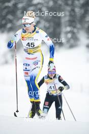 29.01.2023, Les Rousses, France (FRA): Linn Svahn (SWE) - FIS world cup cross-country, mass, Les Rousses (FRA). www.nordicfocus.com. © Authamayou/NordicFocus. Every downloaded picture is fee-liable.