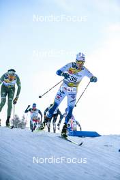 29.01.2023, Les Rousses, France (FRA): Fredrik Andersson (SWE) - FIS world cup cross-country, mass, Les Rousses (FRA). www.nordicfocus.com. © Authamayou/NordicFocus. Every downloaded picture is fee-liable.