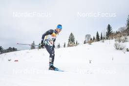 29.01.2023, Les Rousses, France (FRA): Paolo Ventura (ITA) - FIS world cup cross-country, mass, Les Rousses (FRA). www.nordicfocus.com. © Authamayou/NordicFocus. Every downloaded picture is fee-liable.