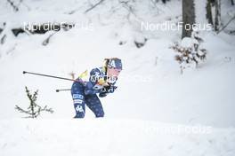 29.01.2023, Les Rousses, France (FRA): Sarah Goble (USA) - FIS world cup cross-country, mass, Les Rousses (FRA). www.nordicfocus.com. © Thibaut/NordicFocus. Every downloaded picture is fee-liable.