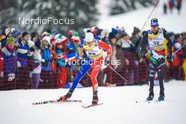 29.01.2023, Les Rousses, France (FRA): Victor Lovera (FRA) - FIS world cup cross-country, mass, Les Rousses (FRA). www.nordicfocus.com. © Thibaut/NordicFocus. Every downloaded picture is fee-liable.