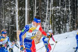 29.01.2023, Les Rousses, France (FRA): Hugo Lapalus (FRA) - FIS world cup cross-country, mass, Les Rousses (FRA). www.nordicfocus.com. © Authamayou/NordicFocus. Every downloaded picture is fee-liable.