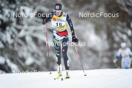 29.01.2023, Les Rousses, France (FRA): Caterina Ganz (ITA) - FIS world cup cross-country, mass, Les Rousses (FRA). www.nordicfocus.com. © Thibaut/NordicFocus. Every downloaded picture is fee-liable.