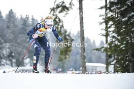 29.01.2023, Les Rousses, France (FRA): Hailey Swirbul (USA) - FIS world cup cross-country, mass, Les Rousses (FRA). www.nordicfocus.com. © Authamayou/NordicFocus. Every downloaded picture is fee-liable.