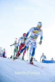29.01.2023, Les Rousses, France (FRA): Viktor Braennmark (SWE) - FIS world cup cross-country, mass, Les Rousses (FRA). www.nordicfocus.com. © Authamayou/NordicFocus. Every downloaded picture is fee-liable.
