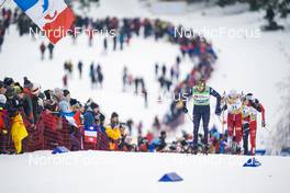 29.01.2023, Les Rousses, France (FRA): Ben Ogden (USA) - FIS world cup cross-country, mass, Les Rousses (FRA). www.nordicfocus.com. © Thibaut/NordicFocus. Every downloaded picture is fee-liable.