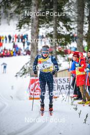 29.01.2023, Les Rousses, France (FRA): Zak Ketterson (USA) - FIS world cup cross-country, mass, Les Rousses (FRA). www.nordicfocus.com. © Authamayou/NordicFocus. Every downloaded picture is fee-liable.