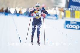 29.01.2023, Les Rousses, France (FRA): Hailey Swirbul (USA) - FIS world cup cross-country, mass, Les Rousses (FRA). www.nordicfocus.com. © Thibaut/NordicFocus. Every downloaded picture is fee-liable.