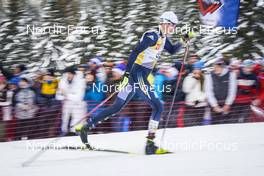 29.01.2023, Les Rousses, France (FRA): Florian Notz (GER) - FIS world cup cross-country, mass, Les Rousses (FRA). www.nordicfocus.com. © Thibaut/NordicFocus. Every downloaded picture is fee-liable.