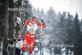 29.01.2023, Les Rousses, France (FRA): Ragnhild Gloeersen Haga (NOR) - FIS world cup cross-country, mass, Les Rousses (FRA). www.nordicfocus.com. © Authamayou/NordicFocus. Every downloaded picture is fee-liable.