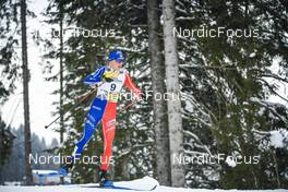 29.01.2023, Les Rousses, France (FRA): Delphine Claudel (FRA) - FIS world cup cross-country, mass, Les Rousses (FRA). www.nordicfocus.com. © Authamayou/NordicFocus. Every downloaded picture is fee-liable.