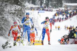29.01.2023, Les Rousses, France (FRA): Anne Kyllonen (FIN), Juliette Ducordeau (FRA), (l-r)  - FIS world cup cross-country, mass, Les Rousses (FRA). www.nordicfocus.com. © Authamayou/NordicFocus. Every downloaded picture is fee-liable.