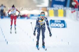 29.01.2023, Les Rousses, France (FRA): Jessie Diggins (USA) - FIS world cup cross-country, mass, Les Rousses (FRA). www.nordicfocus.com. © Thibaut/NordicFocus. Every downloaded picture is fee-liable.