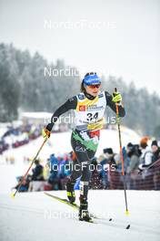29.01.2023, Les Rousses, France (FRA): Francesca Franchi (ITA) - FIS world cup cross-country, mass, Les Rousses (FRA). www.nordicfocus.com. © Authamayou/NordicFocus. Every downloaded picture is fee-liable.