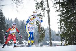 29.01.2023, Les Rousses, France (FRA): Maja Dahlqvist (SWE) - FIS world cup cross-country, mass, Les Rousses (FRA). www.nordicfocus.com. © Authamayou/NordicFocus. Every downloaded picture is fee-liable.