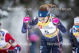 29.01.2023, Les Rousses, France (FRA): Rosie Brennan (USA) - FIS world cup cross-country, mass, Les Rousses (FRA). www.nordicfocus.com. © Thibaut/NordicFocus. Every downloaded picture is fee-liable.