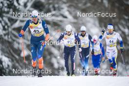 29.01.2023, Les Rousses, France (FRA): Andrew Young (GBR) - FIS world cup cross-country, mass, Les Rousses (FRA). www.nordicfocus.com. © Thibaut/NordicFocus. Every downloaded picture is fee-liable.