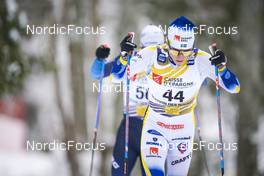 29.01.2023, Les Rousses, France (FRA): Viktor Braennmark (SWE) - FIS world cup cross-country, mass, Les Rousses (FRA). www.nordicfocus.com. © Thibaut/NordicFocus. Every downloaded picture is fee-liable.