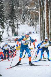 29.01.2023, Les Rousses, France (FRA): Andrew Young (GBR) - FIS world cup cross-country, mass, Les Rousses (FRA). www.nordicfocus.com. © Authamayou/NordicFocus. Every downloaded picture is fee-liable.