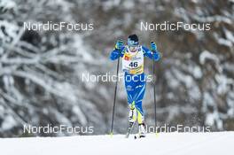 29.01.2023, Les Rousses, France (FRA): Kamila Makhmutova (KAZ) - FIS world cup cross-country, mass, Les Rousses (FRA). www.nordicfocus.com. © Thibaut/NordicFocus. Every downloaded picture is fee-liable.