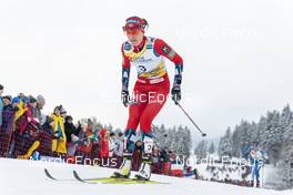 29.01.2023, Les Rousses, France (FRA): Heidi Weng (NOR) - FIS world cup cross-country, mass, Les Rousses (FRA). www.nordicfocus.com. © Thibaut/NordicFocus. Every downloaded picture is fee-liable.