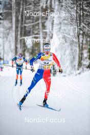 29.01.2023, Les Rousses, France (FRA): Theo Schely (FRA) - FIS world cup cross-country, mass, Les Rousses (FRA). www.nordicfocus.com. © Authamayou/NordicFocus. Every downloaded picture is fee-liable.