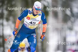 29.01.2023, Les Rousses, France (FRA): Andrew Young (GBR) - FIS world cup cross-country, mass, Les Rousses (FRA). www.nordicfocus.com. © Thibaut/NordicFocus. Every downloaded picture is fee-liable.