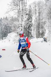 26.01.2023, Les Rousses, France (FRA): Renaud Jay (FRA) - FIS world cup cross-country, training, Les Rousses (FRA). www.nordicfocus.com. © Authamayou/NordicFocus. Every downloaded picture is fee-liable.