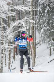 26.01.2023, Les Rousses, France (FRA): Juliette Ducordeau (FRA) - FIS world cup cross-country, training, Les Rousses (FRA). www.nordicfocus.com. © Authamayou/NordicFocus. Every downloaded picture is fee-liable.