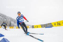 26.01.2023, Les Rousses, France (FRA): Clement Parisse (FRA) - FIS world cup cross-country, training, Les Rousses (FRA). www.nordicfocus.com. © Authamayou/NordicFocus. Every downloaded picture is fee-liable.