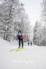 26.01.2023, Les Rousses, France (FRA): Arnaud Chautemps (FRA) - FIS world cup cross-country, training, Les Rousses (FRA). www.nordicfocus.com. © Authamayou/NordicFocus. Every downloaded picture is fee-liable.