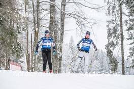 26.01.2023, Les Rousses, France (FRA): Krista Parmakoski (FIN), (l-r)  - FIS world cup cross-country, training, Les Rousses (FRA). www.nordicfocus.com. © Authamayou/NordicFocus. Every downloaded picture is fee-liable.