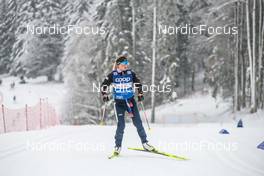 26.01.2023, Les Rousses, France (FRA): Katerina Janatova (CZE) - FIS world cup cross-country, training, Les Rousses (FRA). www.nordicfocus.com. © Authamayou/NordicFocus. Every downloaded picture is fee-liable.