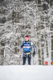 26.01.2023, Les Rousses, France (FRA): Laura Gimmler (GER) - FIS world cup cross-country, training, Les Rousses (FRA). www.nordicfocus.com. © Authamayou/NordicFocus. Every downloaded picture is fee-liable.
