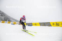 26.01.2023, Les Rousses, France (FRA): Teresa Stadlober (AUT) - FIS world cup cross-country, training, Les Rousses (FRA). www.nordicfocus.com. © Authamayou/NordicFocus. Every downloaded picture is fee-liable.