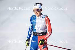04.02.2023, Toblach, Italy (ITA): Delphine Claudel (FRA) - FIS world cup cross-country, 10km, Toblach (ITA). www.nordicfocus.com. © Modica/NordicFocus. Every downloaded picture is fee-liable.