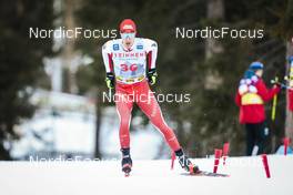 04.02.2023, Toblach, Italy (ITA): Beda Klee (SUI) - FIS world cup cross-country, 10km, Toblach (ITA). www.nordicfocus.com. © Modica/NordicFocus. Every downloaded picture is fee-liable.