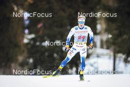 04.02.2023, Toblach, Italy (ITA): Bjoern Sandstroem (SWE) - FIS world cup cross-country, 10km, Toblach (ITA). www.nordicfocus.com. © Modica/NordicFocus. Every downloaded picture is fee-liable.