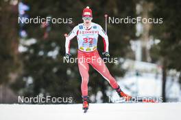04.02.2023, Toblach, Italy (ITA): Cyril Faehndrich (SUI) - FIS world cup cross-country, 10km, Toblach (ITA). www.nordicfocus.com. © Modica/NordicFocus. Every downloaded picture is fee-liable.
