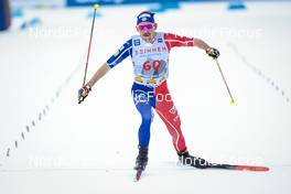 04.02.2023, Toblach, Italy (ITA): Hugo Lapalus (FRA) - FIS world cup cross-country, 10km, Toblach (ITA). www.nordicfocus.com. © Modica/NordicFocus. Every downloaded picture is fee-liable.