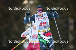 04.02.2023, Toblach, Italy (ITA): Federico Pellegrino (ITA) - FIS world cup cross-country, 10km, Toblach (ITA). www.nordicfocus.com. © Modica/NordicFocus. Every downloaded picture is fee-liable.