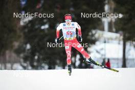 04.02.2023, Toblach, Italy (ITA): Mateusz Haratyk (POL) - FIS world cup cross-country, 10km, Toblach (ITA). www.nordicfocus.com. © Modica/NordicFocus. Every downloaded picture is fee-liable.