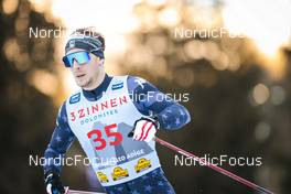 04.02.2023, Toblach, Italy (ITA): Hunter Wonders (USA) - FIS world cup cross-country, 10km, Toblach (ITA). www.nordicfocus.com. © Modica/NordicFocus. Every downloaded picture is fee-liable.